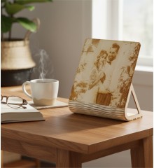 Fotoğraflı Çerçeve - Modern Tasarım, Kişiye Özel, Şık Ahşap - Anılarınızı Şıklıkla Sergileyen Özgün Bir Armağan