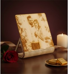 Fotoğraflı Çerçeve - Modern Tasarım, Kişiye Özel, Şık Ahşap - Anılarınızı Şıklıkla Sergileyen Özgün Bir Armağan