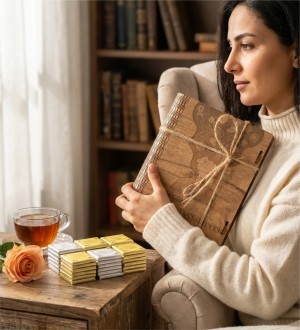Hediyelik Çikolata Kitabı - Zihnin Gücü, Harika Olumlamalar ile İlham Veren Sözlerle Tatlı Bir Mola