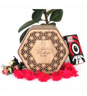 Zarf / Takı Kutusu - Altıgen Tasarım Düğün Nişan ve Özel Günlerinizi, Estetik Bir Dokunuşla Taçlandırın Zarf / Takı Kutusu - Altıgen Tasarım Düğün Nişan ve Özel Günlerinizi, Estetik Bir Dokunuşla Taçlandırın