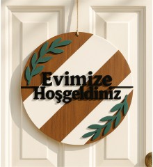 Kapı/Duvar Süsü - Ahşap+Pleksi Tasarım - Evimize Hoşgeldiniz Yazılı Modern ve Sıcak Bir Dekorasyon Seçeneği Kapı/Duvar Süsü - Ahşap+Pleksi Tasarım - Evimize Hoşgeldiniz Yazılı Modern ve Sıcak Bir Dekorasyon Seçeneği