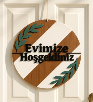 Kapı/Duvar Süsü - Ahşap+Pleksi Tasarım - Evimize Hoşgeldiniz Yazılı Modern ve Sıcak Bir Dekorasyon Seçeneği Kapı/Duvar Süsü - Ahşap+Pleksi Tasarım - Evimize Hoşgeldiniz Yazılı Modern ve Sıcak Bir Dekorasyon Seçeneği