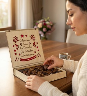 Hediyelik Çikolata - Özlüyorum Seni En Derinden Çok Derinden Şuursuzca - Hasretinizi Duygusal Bir Lezzetle Anlatın