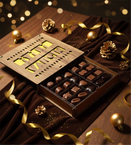 Kutulu Hediyelik Çikolata - İyiki Varsın Yazılı Spesiyal - Hayatınızda Özel Yeri Olanlara Lezzetli Bir Teşekkür