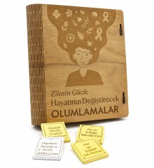 Hediyelik Çikolata Kitabı - Zihnin Gücü, Harika Olumlamalar ile İlham Veren Sözlerle Tatlı Bir Mola Hediyelik Çikolata Kitabı - Zihnin Gücü, Harika Olumlamalar ile İlham Veren Sözlerle Tatlı Bir Mola