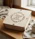 Boş Hediye Kutusu - Always & Forever Yazılı Şık Ahşap Tasarım - Kendi Hediyenizi Oluşturmanın En Zarif Yolu