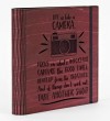Fotoğraf Albümü -Life is Like a Camera- Ahşap, Kendin Yap - Anılarınızı Hayatın En Güzel Kareleriyle Saklayın