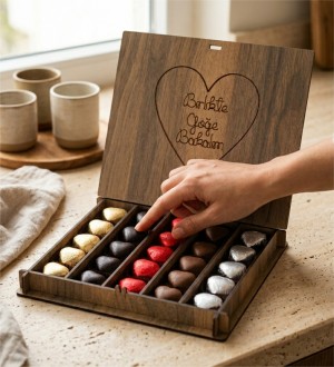 Hediyelik Kalpli Çikolata - Birlikte Göğe Bakalım Yazılı, Romantik Ruhlara Özel Anlam Yüklü Bir Tatlı Hediyelik Kalpli Çikolata - Birlikte Göğe Bakalım Yazılı, Romantik Ruhlara Özel Anlam Yüklü Bir Tatlı