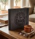 Kendin Yap Fotoğraf Albümü - İts Time to Travel Siyah Ahşap - Seyahat Anılarınızı Özgünce Yansıtın