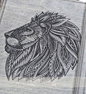 Arslan Figürü Oymalı Ahşap Kapaklı Özel Üretim Şık Defter Arslan Figürü Oymalı Ahşap Kapaklı Özel Üretim Şık Defter