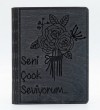 Seni Çook Seviyorum Yazılı Ahşap Kapaklı Özel Üretim Şık Defter