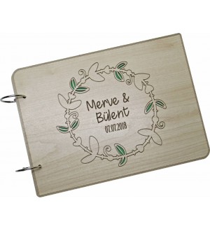 Kendin Yap Fotoğraf Albümü - İsimli, Tarihli ve Çiçek Desenli Özel Tasarım - Anılarınızı Çiçeklerle Süsleyin Kendin Yap Fotoğraf Albümü - İsimli, Tarihli ve Çiçek Desenli Özel Tasarım - Anılarınızı Çiçeklerle Süsleyin