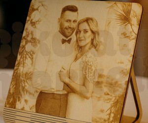 Ahşap Üzerine Lazer Kazımalı Fotoğraf | Kişiye Özel Hatıra Hediye Ahşap Üzerine Lazer Kazımalı Fotoğraf | Kişiye Özel Hatıra Hediye