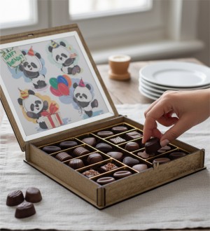 Doğum Günü Mesajlı Hediyelik Çikolata - Sevdiklerinize Özel - Kutlamaları Tatlı Bir Hatıraya Dönüştürün