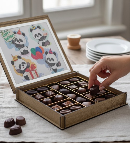 Doğum Günü Mesajlı Hediyelik Çikolata - Sevdiklerinize Özel - Kutlamaları Tatlı Bir Hatıraya Dönüştürün