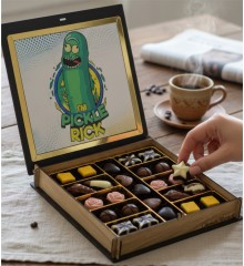 Hediyelik Çikolata - Turşu Rick Temalı - Rick And Morty - Eğlenceli Ruhlara Tatlı ve Sıra Dışı Bir Armağan