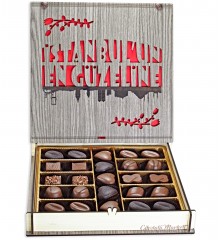 Hediyelik Çikolata Gönder - İstanbul'un En Güzeli'ne! Yazılı, Kalpten Gelen Bir İlhamla Hazırlanmış Özel Hediye