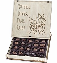 Rick and Morty Temalı Hediye Çikolata - Wubba Lubba Dub Dub ile Mizah ve Lezzeti Bir Araya Getiren Eğlenceli Rick and Morty Temalı Hediye Çikolata - Wubba Lubba Dub Dub ile Mizah ve Lezzeti Bir Araya Getiren Eğlenceli