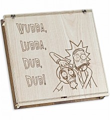 Rick and Morty Temalı Hediye Çikolata - Wubba Lubba Dub Dub ile Mizah ve Lezzeti Bir Araya Getiren Eğlenceli