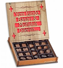 Yeni İş Hediyesi - Yeni İşinde Başarı ve Mutluluk Diliyorum Yazılı Yeni Başlangıçlara Tatlı Bir Motivasyon