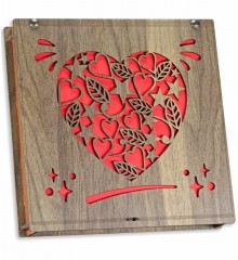 Kutulu Hediye Çikolata - Kalp Süslemeli Sevgiliye Özel Sürpriz ile Aşkınızı Estetik ve Lezzetle İfade Edin