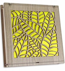 Ahşap Kutulu Hediyelik Çikolata -Yaprak Motifli- Şık Tasarımı ile Doğadan Esinlenen Zarif Bir Hediye Sunumu