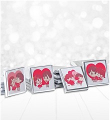 Hediye Çikolata Sepeti - Fotoğraflı, Ahşap Kutulu Sevgiliye Kalpten Gelen Bir Sürpriz