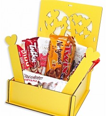 Hediye Çikolata Sepeti - Sevgiliye Özel Romantik Ahşap Kutu ile Aşkınızı Tatlı Bir Sürprizle Taçlandırın Hediye Çikolata Sepeti - Sevgiliye Özel Romantik Ahşap Kutu ile Aşkınızı Tatlı Bir Sürprizle Taçlandırın