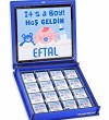 İsimli Bebek Çikolatası - Erkek Bebekler İçin Mavi Kutusu ile Mutluluğunuzu Lezzetle Paylaşın