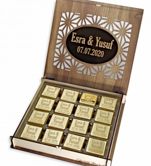 İsteme Çikolatası - Pleksi İsimli Ahşap Kutulu Söz ve Nişan - Ailelerin Kalbini Kazandıracak Bir Hediye İsteme Çikolatası - Pleksi İsimli Ahşap Kutulu Söz ve Nişan - Ailelerin Kalbini Kazandıracak Bir Hediye