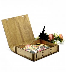 Hediye Çikolata Kitabı - George Orwell 1984 - Madlen Çikolata ile Edebiyat Severlere Özel Anlam Yüklü Lezzet