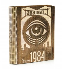 Hediye Çikolata Kitabı - George Orwell 1984 - Madlen Çikolata ile Edebiyat Severlere Özel Anlam Yüklü Lezzet