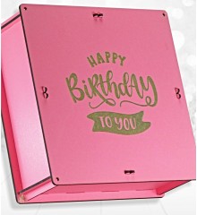 Hediye Çikolata Sepeti Happy Birthday Yazılı Doğum Günü Kutlamalarının En Tatlı ve Anlamlı Hali