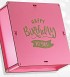 Happy Birthday To You Yazılı Ahşap Kutuda 12 Parçadan Oluşan Hediye Çikolata Sepeti