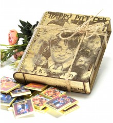 Kitap Kutulu Çikolata - Harry Potter Temalı Şık Hediyelik ile Büyülü Dünyalara Açılan Lezzetli Bir Kapı Kitap Kutulu Çikolata - Harry Potter Temalı Şık Hediyelik ile Büyülü Dünyalara Açılan Lezzetli Bir Kapı