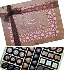 Söz ve Kız İsteme Çikolatası - Harfli, Tarihli, Büyük Boy Kutulu Tatlı Hediye - Özel Anlara Özel Bir Dokunuş