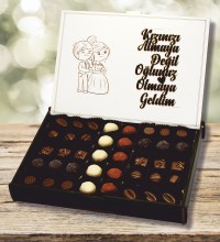 İsteme Çikolatası - Spesiyal, Kızınızı Almaya Değil Oğlunuz Olmaya Geldim Yazılı, Mizahi Dokunuşuyla Gönülleri Fethedin İsteme Çikolatası - Spesiyal, Kızınızı Almaya Değil Oğlunuz Olmaya Geldim Yazılı, Mizahi Dokunuşuyla Gönülleri Fethedin