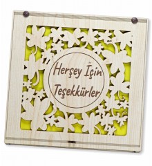 Hediyelik Çikolata - Her Şey İçin Teşekkürler Yazılı Kutusuyla Minnettarlığınızı Tatlı Bir Hediye ile Anlatın