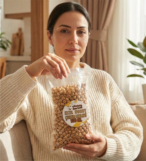 2x500 gr. Çorum Leblebi Kızıl Nohut | Vakumlu Paket Atıştırmalık ile Nostaljik Lezzetleri Bol Bol Yaşayın