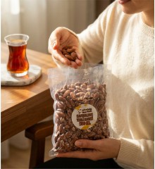500 gr. Kavrulmuş Yerli Badem | Vakumlu Paket Atıştırmalık ile Enerji Veren Sağlıklı Bir Atıştırmalık Seçeneği