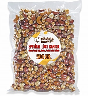 500 gr. Spesiyal Karışık Çerez | Vakumlu Paket Atıştırmalık ile Özel Seçilmiş Kuruyemişlerle Zengin Bir Tat Deneyimi 500 gr. Spesiyal Karışık Çerez | Vakumlu Paket Atıştırmalık ile Özel Seçilmiş Kuruyemişlerle Zengin Bir Tat Deneyimi