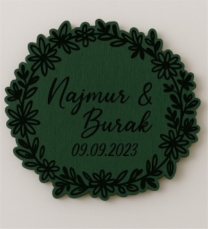 Ahşap Magnet - İsimli Tarihli Nikah Nişan Düğün Kına Model 2 ile Davetlerinize Estetik Bir Anı Ekleyin Ahşap Magnet - İsimli Tarihli Nikah Nişan Düğün Kına Model 2 ile Davetlerinize Estetik Bir Anı Ekleyin